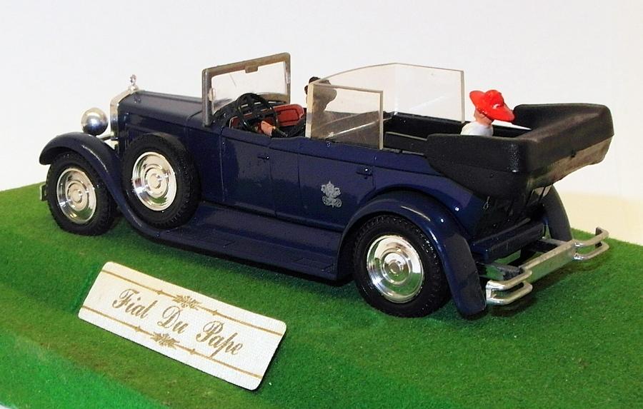 Verem 1/43 Scale Model Car 308 - Fiat Du Pape - Blue