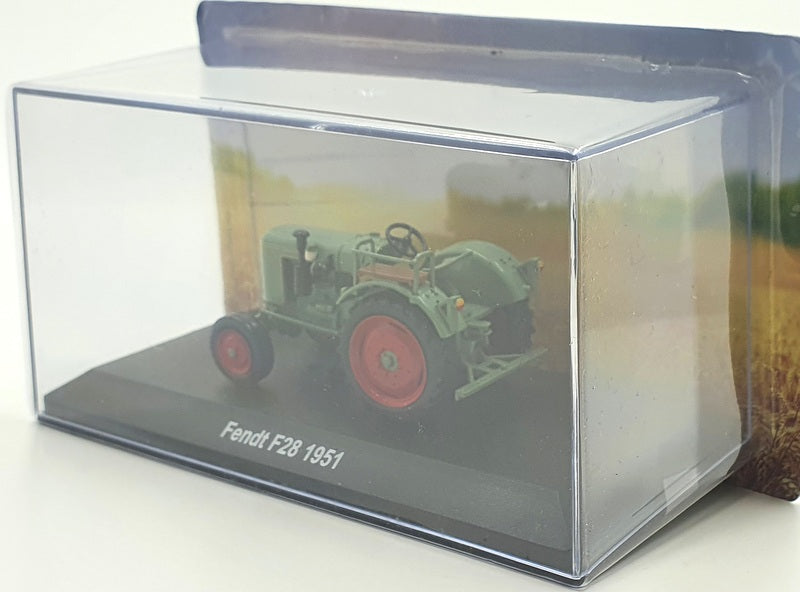 Hachette 1/43 Scale Model Tractor HL25 - 1951 Fendt F28 - Green