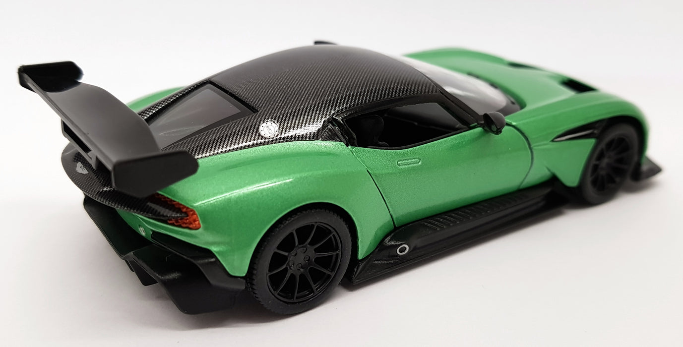 Aston Martin Vulcan - Green - Kinsmart Pull Back & Go Metal Model Car