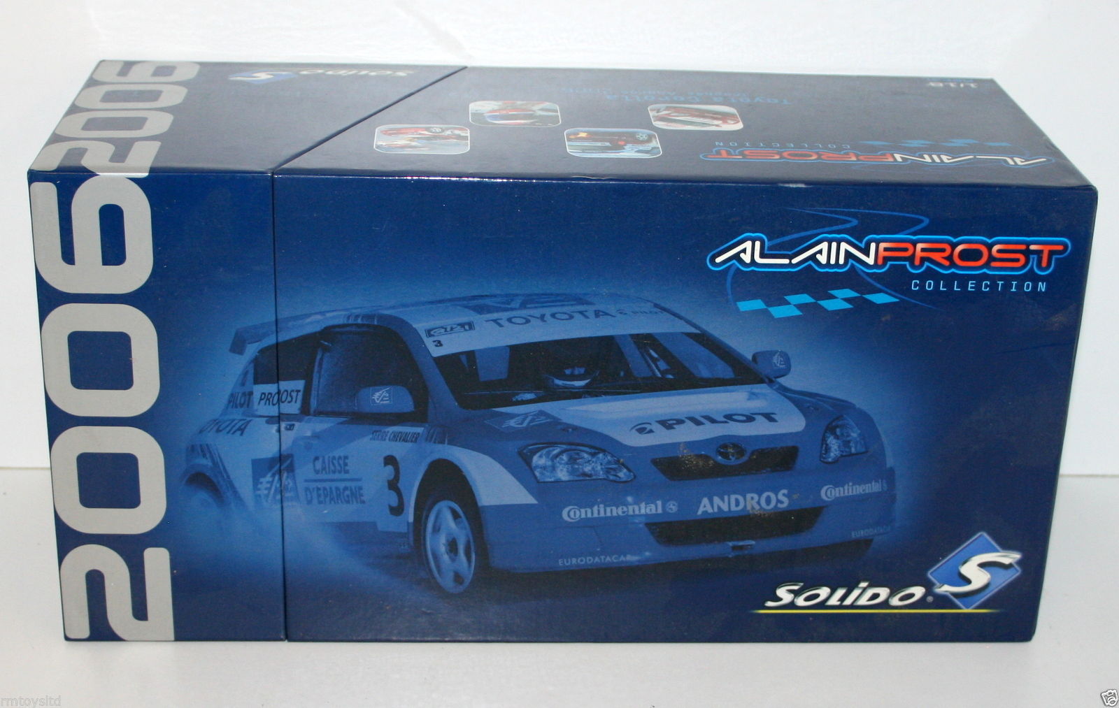 SOLIDO 1/18 83501 TOYOTA COROLLA TROPHEE ANDROS 2006