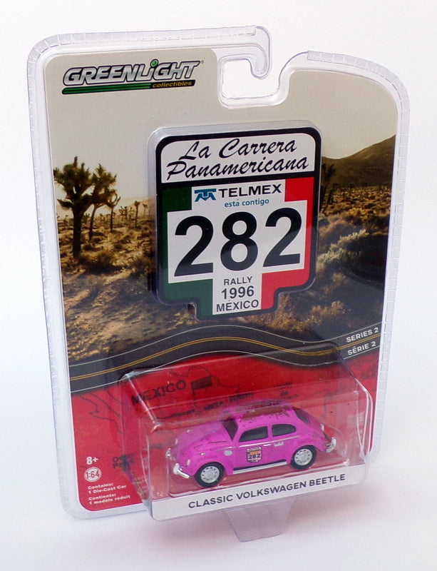 Greenlight 1/64 Scale 13260-F - Classic Volkswagen Beetle - #282 Mexico