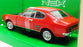 Welly 1/24-27 Scale Model Car 24069W - 1969 Ford Capri - Red