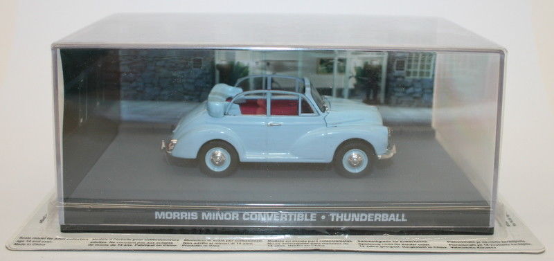 Fabbri 1/43 Scale 007 Bond Model Morris Minor Convertible - Thunderball