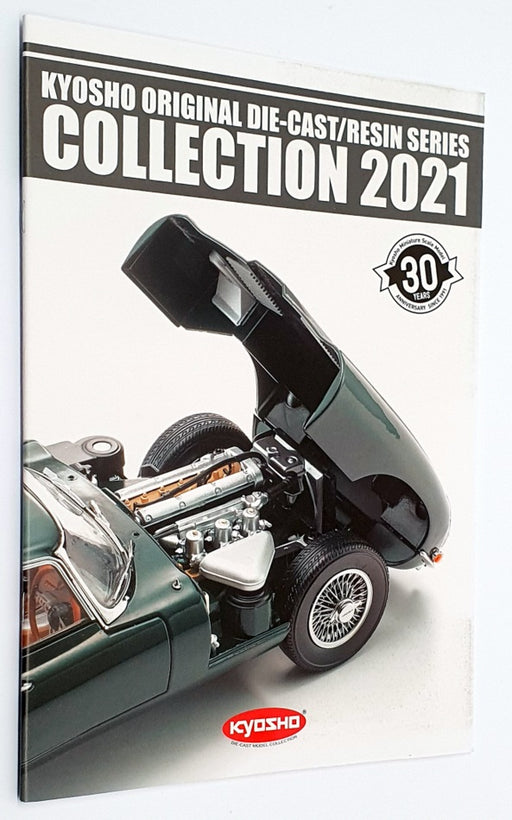 Kyosho 2021 30yrs Anniversary - A4 Fully Illustrated Colour Catalogue - 35 Pages