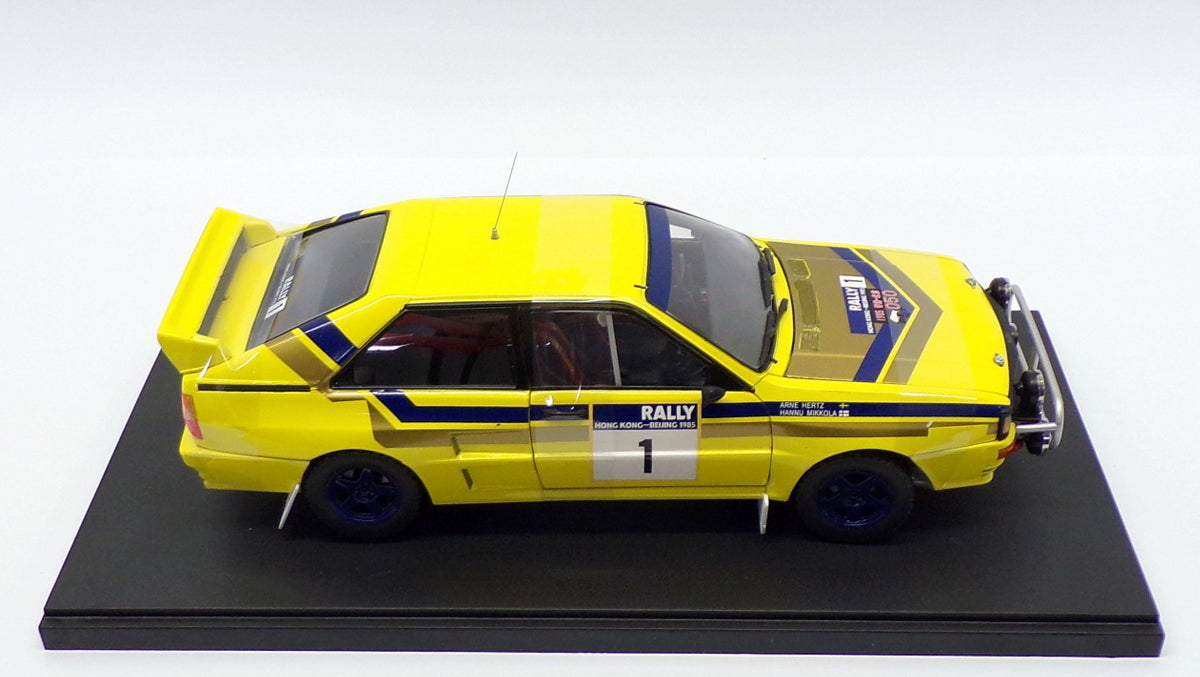 Sun Star 1/18 Scale 4247 - Audi Quattro A2 - 1st Hong Kong-Beijing Rally 1985