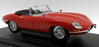 ERTL 1/18 Scale Diecast - 33715B 1967 Jaguar E-Type Roadster Red