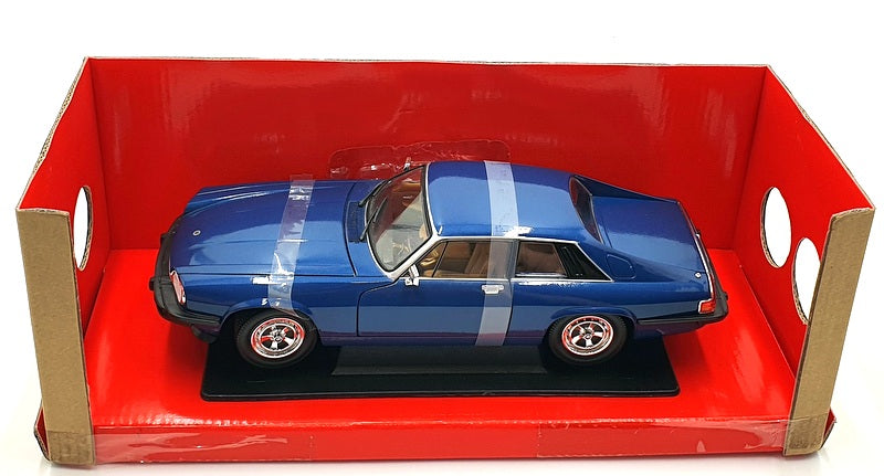 Road Signature 1/18 Scale Diecast - 92658 1975 Jaguar XJS Metallic Blue