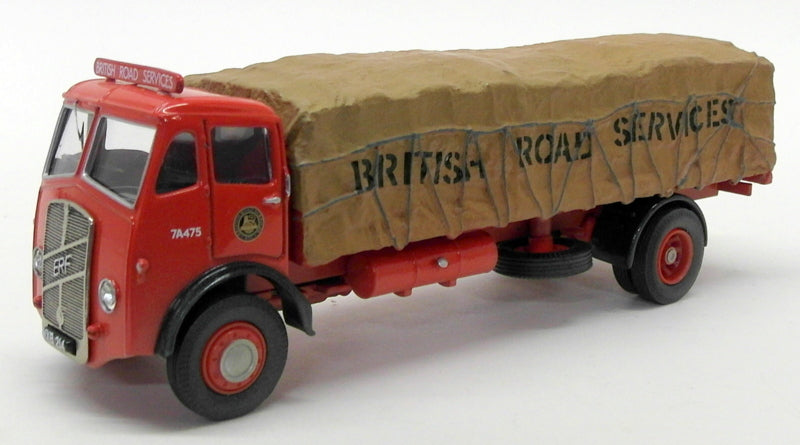 Corgi 1/50 Scale Diecast Model CC10201 - ERFV Sheeted Platform Lorry & Trailer