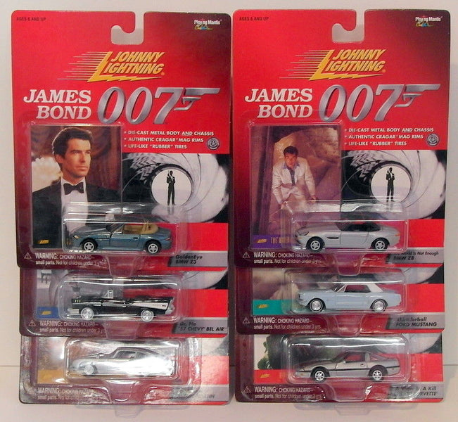 Johnny Lightning 1/64 Scale 261-02 - James Bond 007 Set Of 6