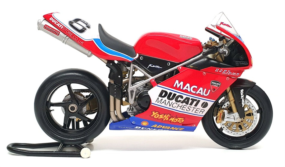 Minichamps 1/12 Scale 122 021296 - Ducati 998 RS - M. Rutter Macau GP 2002