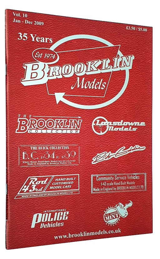 Brooklin Models Vol.10 Jan-Dec 2009 - A4 Fully Illustrated Colour Catalogue