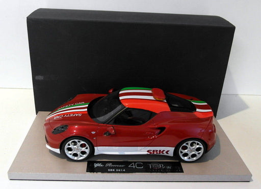 To Marques 1/18 Scale Resin - TOP011 Alfa Romeo 4C SBK Pace Car Red