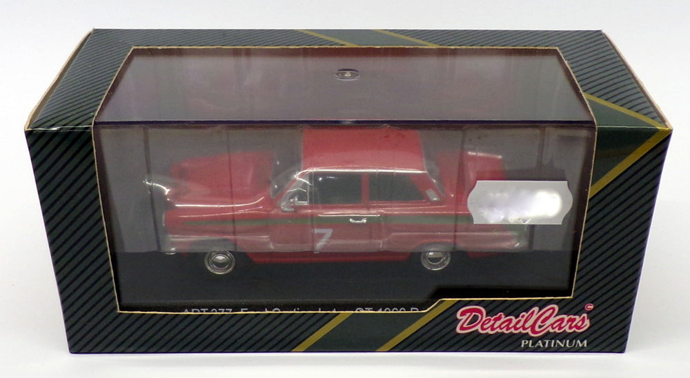 Detail Cars 1/43 Scale ART377 Ford Cortina Lotus GT 1966 Rally Monte Carlo