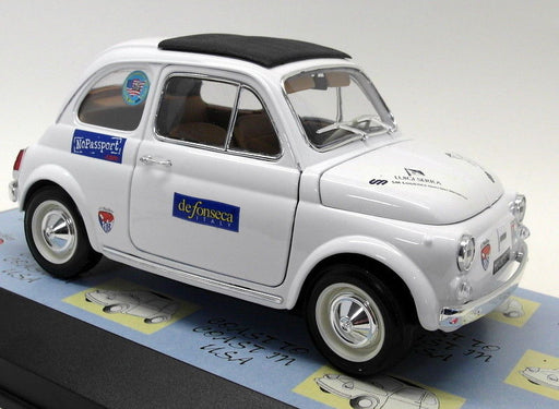 La Mini mineria 1/18 Scale Diecast MMCBA Fiat 500 IL Bialbero Coast to Coast