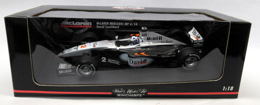 Minichamps 1/18 Scale 530 991802 McLaren MP 4/14 D Coulthard F1 Car