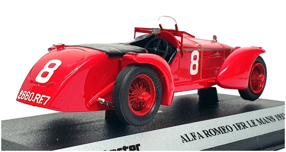 Starter 1/43 Scale Resin LM032 - Alfa Romeo 1ER #8 Le Mans 1932 - Red