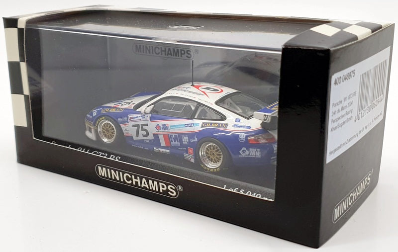 Minichamps 1/43 Scale 400 046975 - 2004 Porsche 911 GT3 RS Le Mans 24h