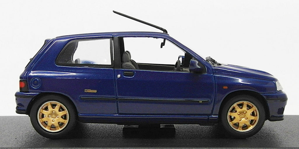 Norev 1/43 Scale Model Car 517521 - Renault Clio Williams - Blue