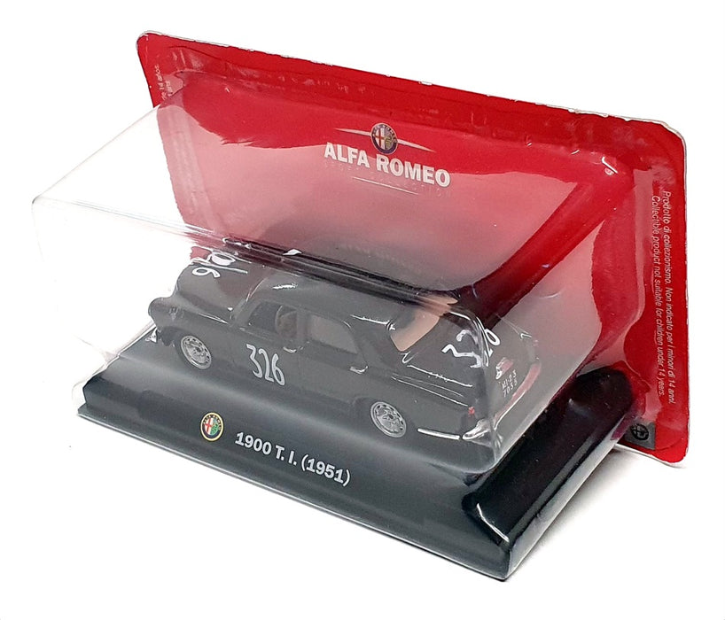 Altaya 1/43 Scale AL17223A - Alfa Romeo 1900 T.I. #326 Mille Miglia 1954 - Brown