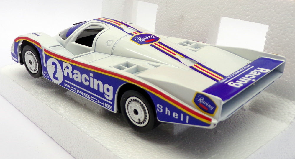 Tonka Polistil 1/25 Scale Diecast 02260 - Porsche 956 Racing - Blue/White #2
