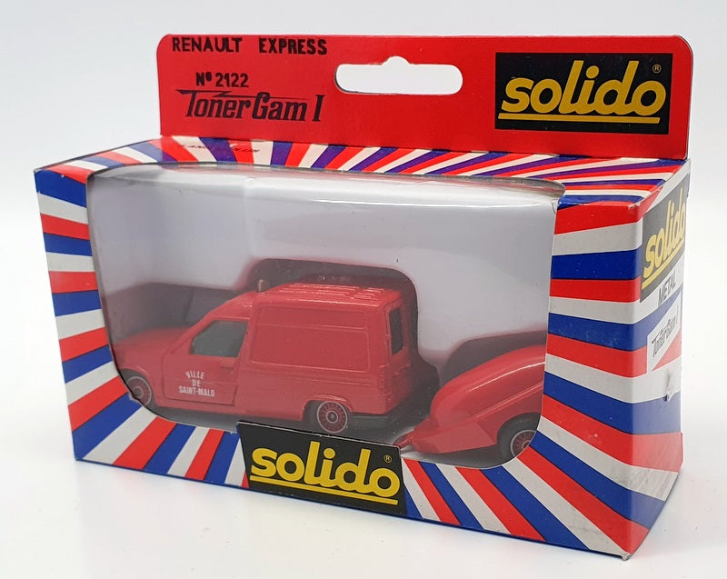 Solido 1/43 Scale Diecast 2122 - 1986 Renault Express Fire Truck