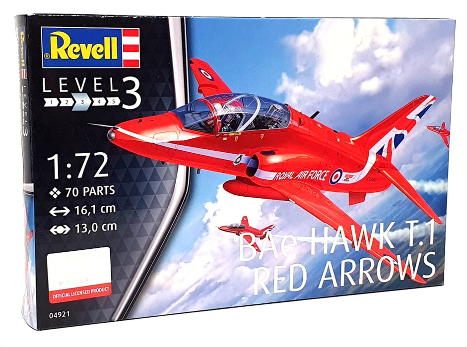 Revell 1/72 Scale Aircraft Kit 04921 - BAe Hawk T.1 The Red Arrows