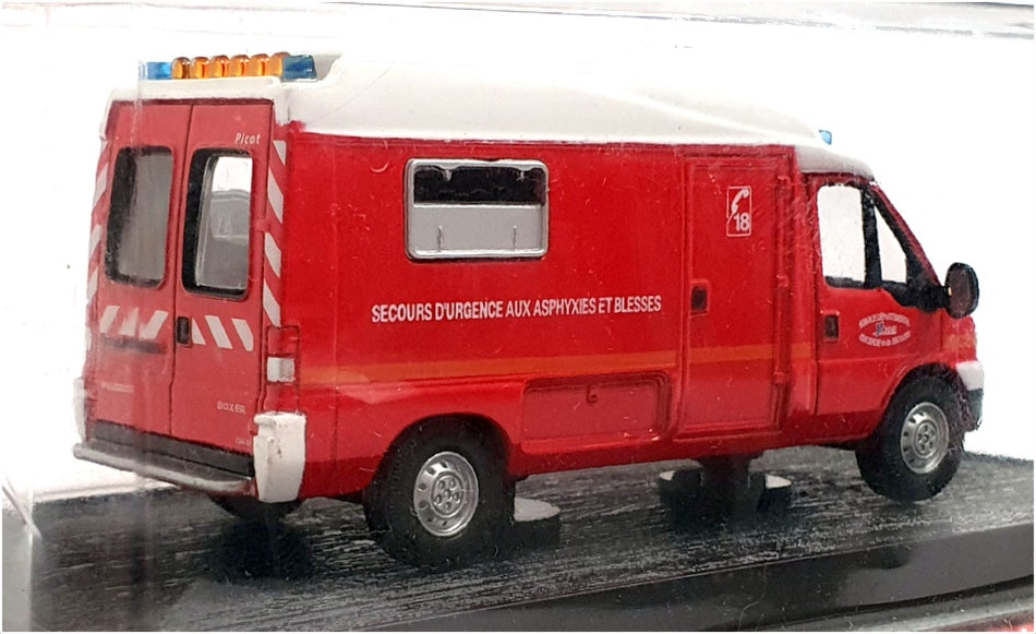 Del Prado 1/57 Scale 231222 - VSAB Peugeot Boxer Picot 2.5D Fire Vehicle