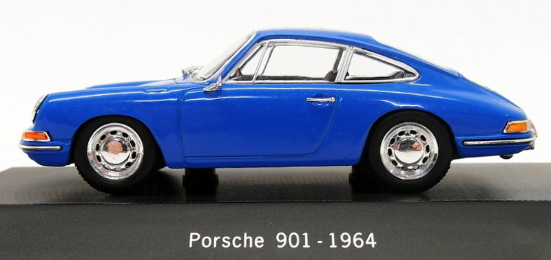 Atlas Editions 1/43 Scale Model Car 7 114 001 - 1964 Porsche 901 - Blue