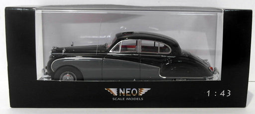 NEO 1/43 Scale Resin Model NEO43141 - Jaguar Mk VIII - Black/Blue