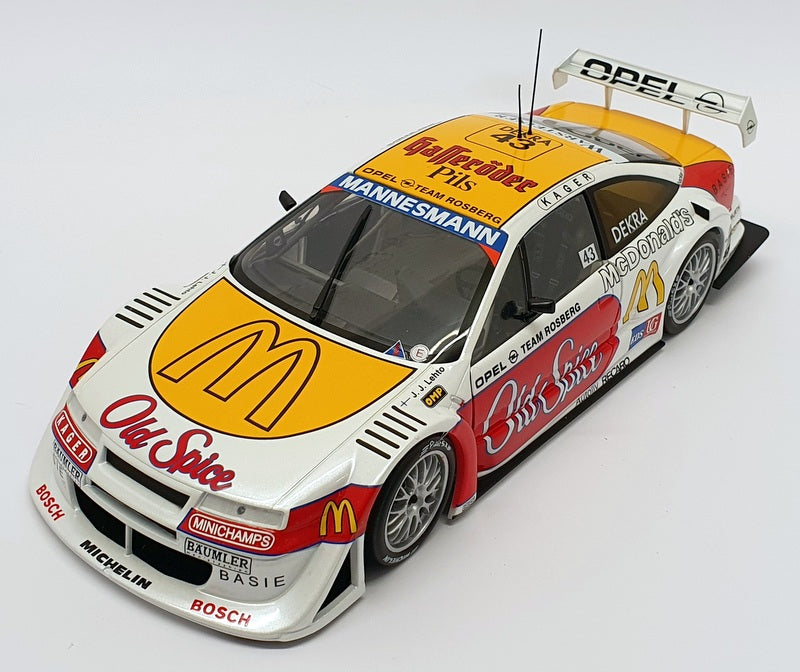 UT Models 1/18 Diecast 39677 -Opel Calibra Rosberg 1996 - J.J.Lehto