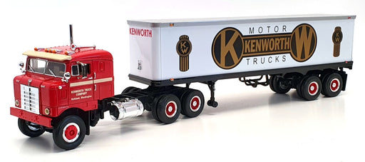 1st First Gear 1/34 Scale 19-1772 - Kenworth Tractor Trailer Truck - Red