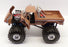 Greenlight 1/18 Scale 13557 - BFT 1978 Ford F-350 Monster Truck - Two-Tone Brown