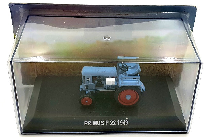 Hachette 1/43 Scale Model Tractor HL33 - 1949 Primus P 22 1949 - Blue