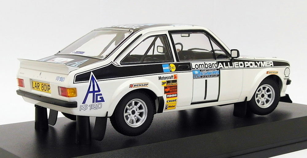 Minichamps 1/18 Scale 155 758701 - Ford Escort RS 1800 - RAC Rally 1975