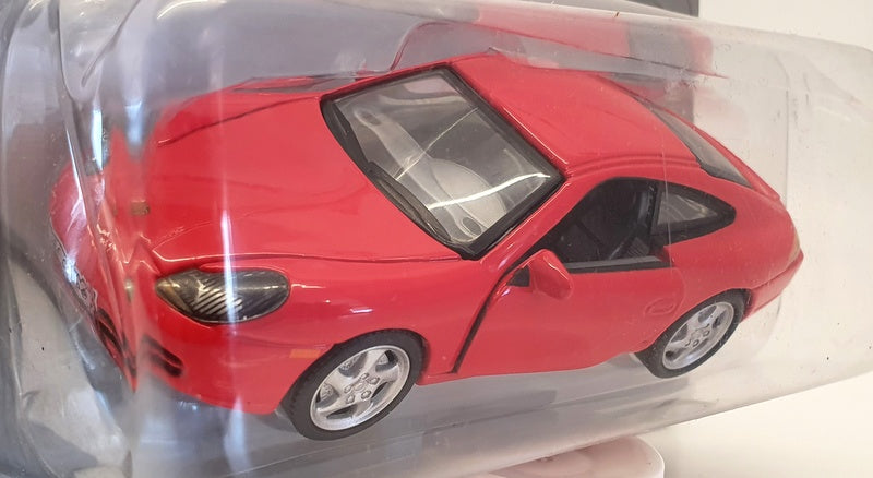 Deagostini 1/43 Scale Model Car COD006 - 1997 Porsche 911 Carrera Coupe - Red