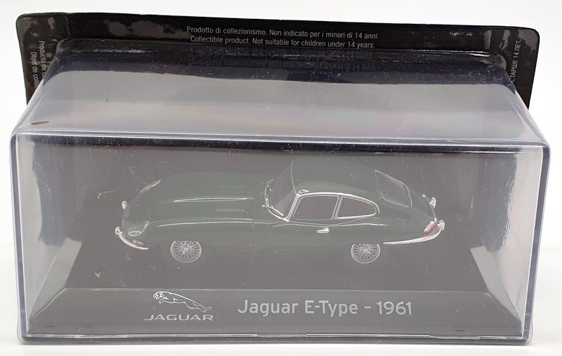 Altaya 1/43 Scale Model Car 1501IR5 - 1961 Jaguar E Type - Green