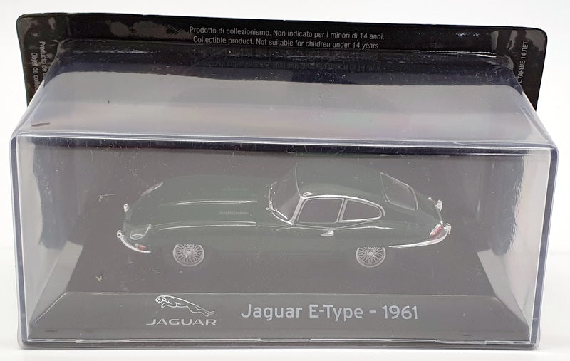 Altaya 1/43 Scale Model Car 1501IR5 - 1961 Jaguar E Type - Green