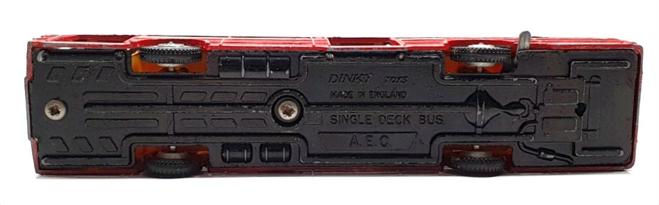 Dinky Toys 17cm Long Diecast 283 - AEC Single Deck Bus - Red