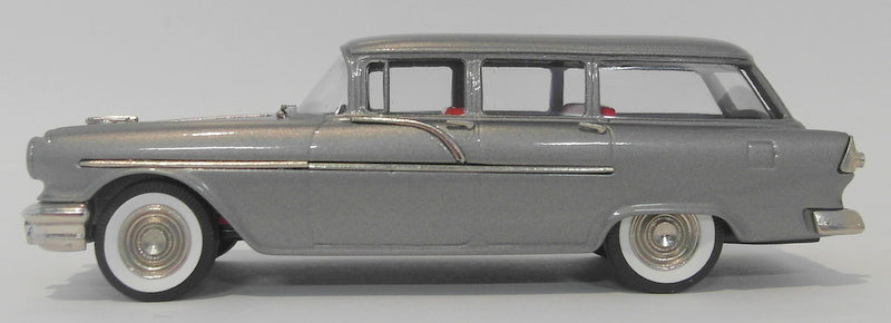 Brooklin 1/43 Scale BRK151 - 1956 Pontiac Chieftain 860 4Dr Station Wagon Gray