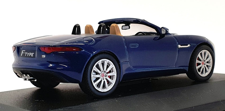 Atlas Editions 1/43 Scale 4 641 131 - Jaguar F Type Cabriolet - Blue