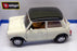 Burago 1/18 Scale 18-12036 - 1969 Mini Cooper - White/Black
