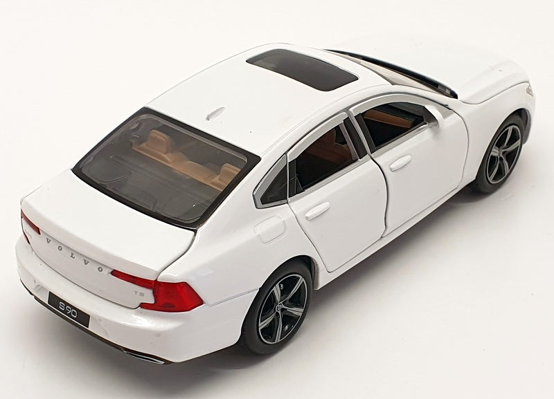 Tayumo 1/32 Scale Pull Back & Go 32100011 - Volvo S90 - White Pearl