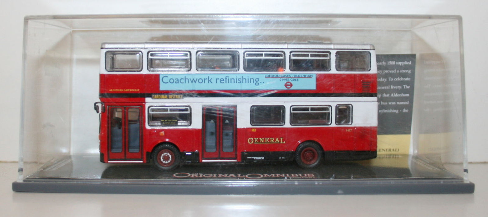 CORGI 1/76 OM45102 MCW Metrobus MK1 Dual Door 85 Putney Bridge