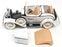 Ertl 16cm Long Diecast H630 - 1930 Ford Model A Roadster Bank - White