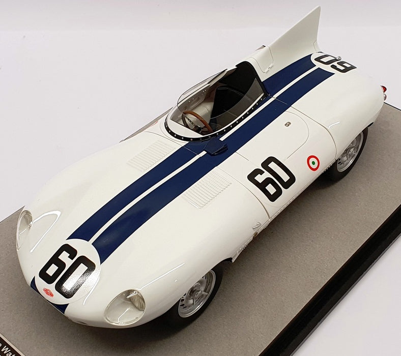 Tecnomodel 1/18 Scale TM18-157B Jaguar D Type Watkins Glen 1955 #60 Win Johnston