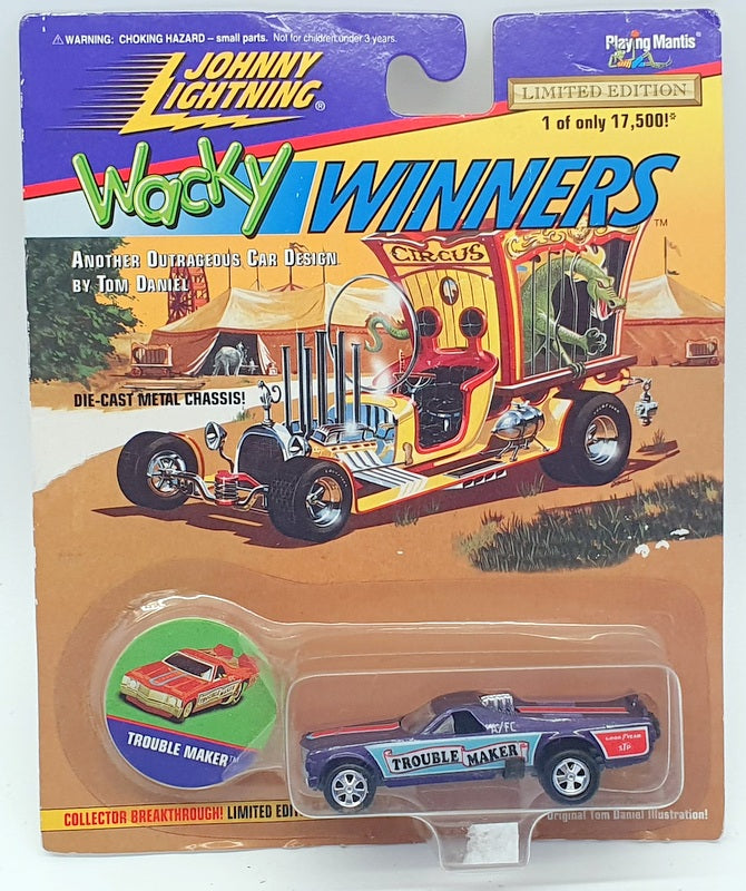 Johnny Lightning 7.5cm Long Model Car 301-01 - Wacky Winners Trouble Maker