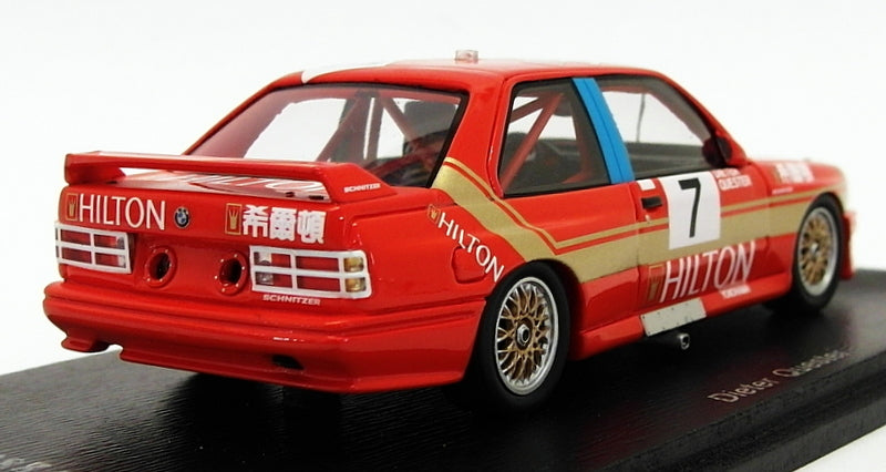 Spark 1/43 Scale SA033 - BMW E30 M3 #7 2nd Macau GP 1987