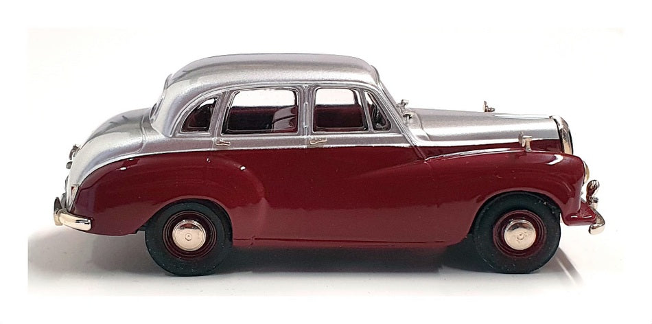 J&M Classics 1/43 Scale 114 - Daimler Conquest Saloon - Silver/Maroon