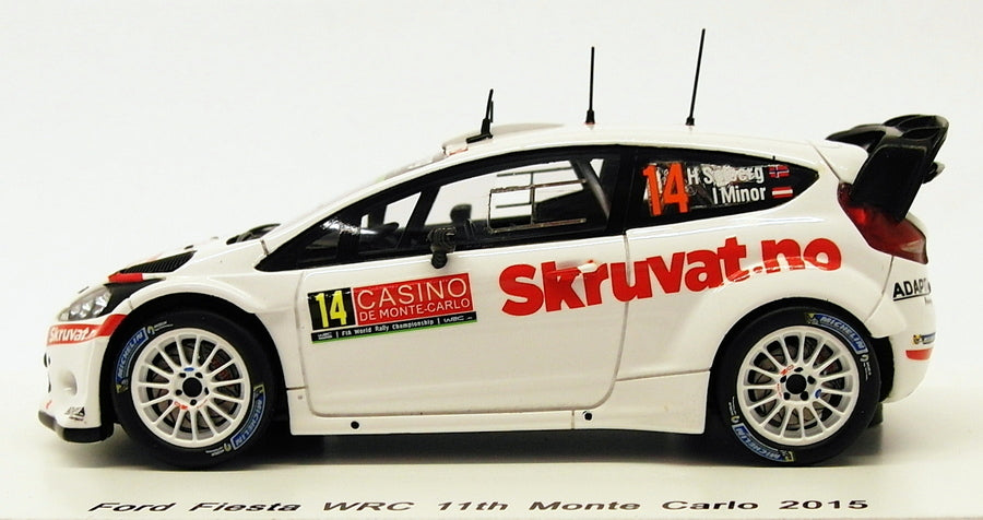 Spark 1/43 Scale S4509 - Ford Fiesta RS WRC #14 - 11th Monte Carlo 2015