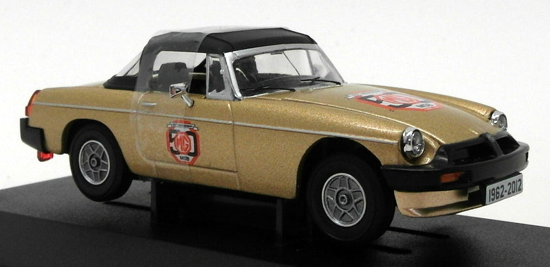 Vanguards 1/43 Scale Model Car VA13000 - MGB 50th Anniversary Model - White Gold